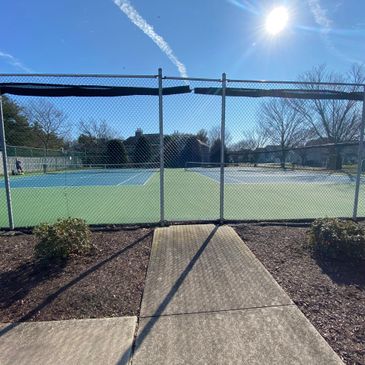 Tennis courts