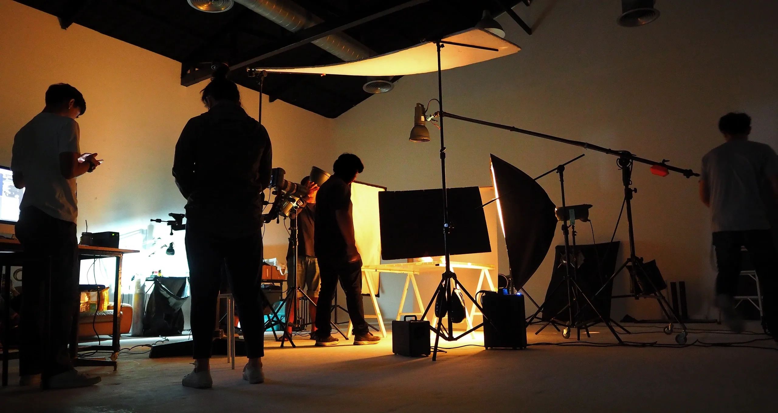 Lighting the scene