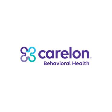 Carelon Behavioral Health logo with a colorful interconnected design.