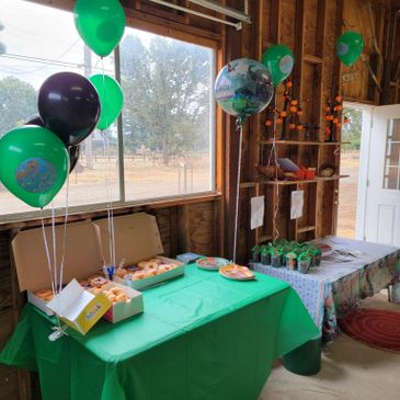 Hosting Parties
Contact Us for details about booking and if we can support your party needs.