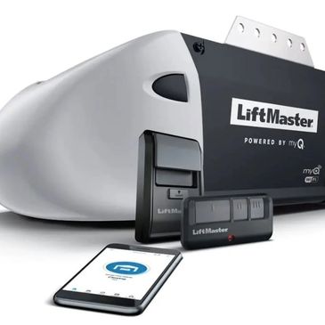 LiftMaster operators and garage door openers with remote and smartphone control offer any homeowner a perfect solution for automatic garage door systems.