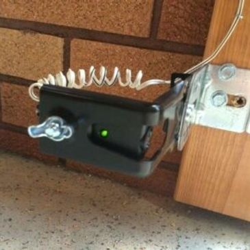 Repositioning operator sensors is part of our garage door maintenance and garage door service options