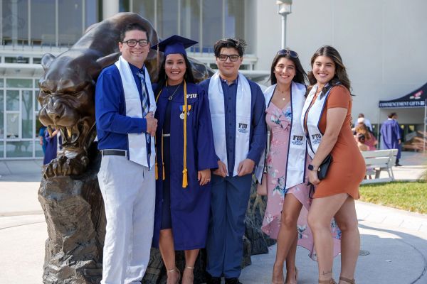 university - graduation - FIU - UM - happy students