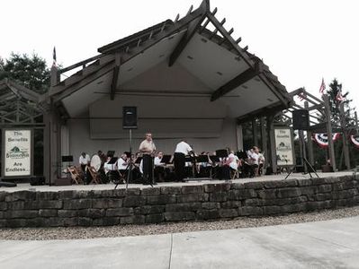 Boardman Park with Friends Somerset Community Band 2011