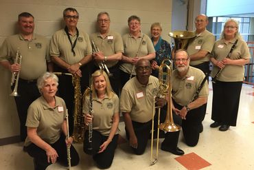 Members who particpated at Three Rivers Band Festival in Pittsburgh, April 23, 2016
