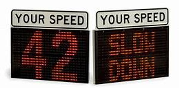 Speed Display Electronic Radar Sign