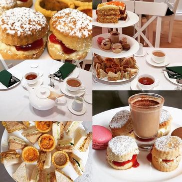 afternoon tea,three-tiered stand