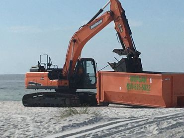 Dumpster rental and recovery service