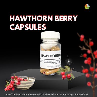 Hawthorn Berry Capsules 500 mg 30ct

