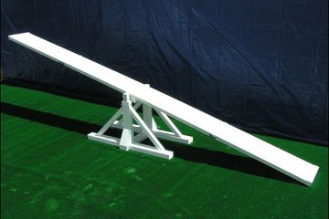 USDAA approved seesaw for dog agility K9 obstacle course equipment