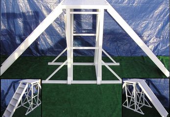 USDAA approved high platform for dog agility K9 obstacle course equipment