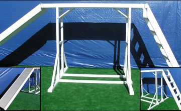 USPCA approved cat walk with ladder and ramp K9 obstacle police dog agility training equipment