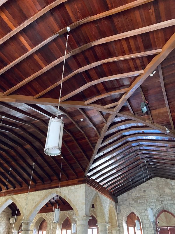 Cathedral ceiling restore Virgin Islands 