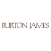 Logo reading 'BURTON JAMES' in a brown serif font on a white background.
