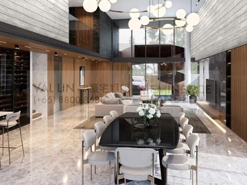 D15 Brand New Landed with Impressive High Ceiling and Grand Living & Dining Area