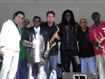 PATRICK CHARLES Makandal Group @2010 Nakaoka World music festival.