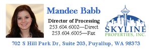 Mandee - Director of Processing