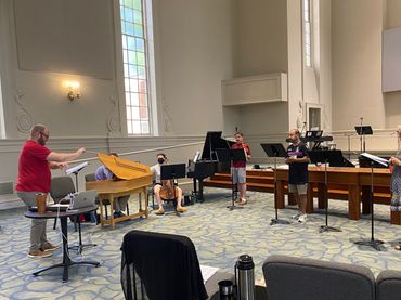 The Coronation of Poppea Rehearsal 2022