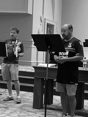 Rehearsal for The Coronation of Poppea