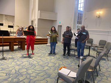 Rehearsal of The Coronation of Poppea