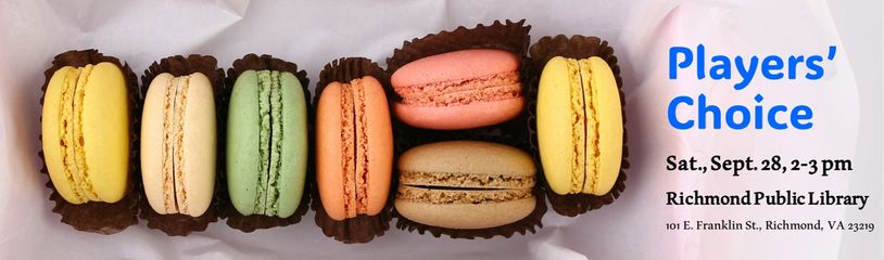 Gellman Room concert at the Richmond Public Library on Saturday, 9/28/24 at 3pm