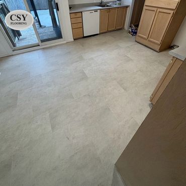 Vinyl Sheet Flooring Installation