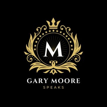 Gary Moore Speaks LLC. Official Logo