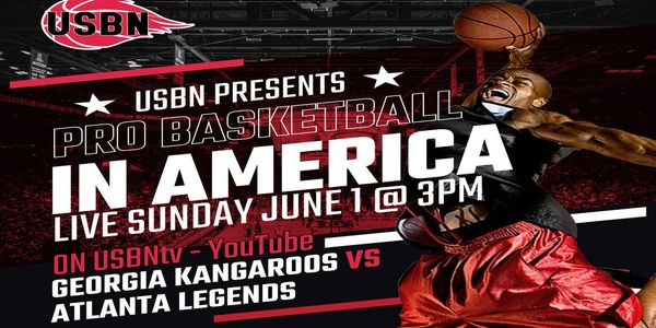 USBN Presents Pro Basketball In America.  Live broadcast of USBN USBC pro basketball.