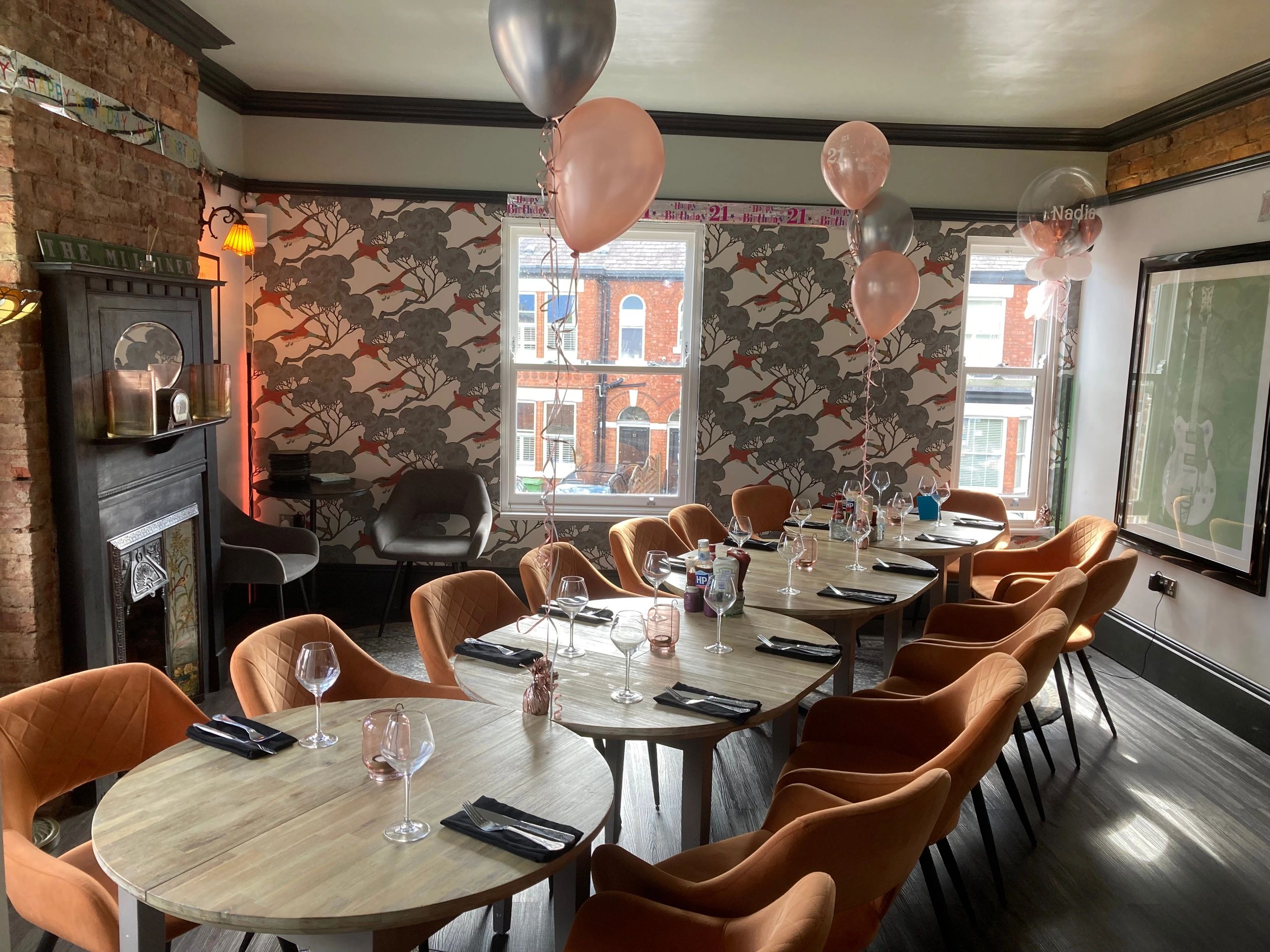 Our First Floor is available for your Functions & Parties