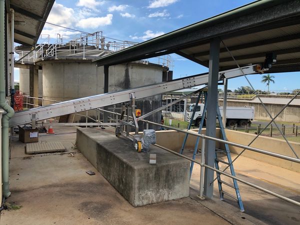 Slewing Incline Conveyor