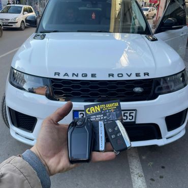 range rover ekranli anahtar yapimi