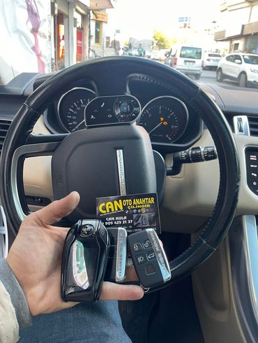 Range Rover ekranli anahtar yapimi