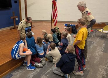Cub Scout Pack 211 Batavia IL Scout Meeting