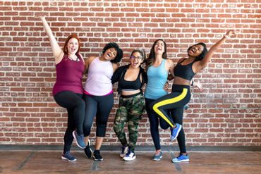 Women supporting each other
