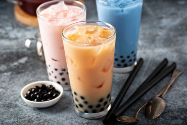 Bubble Milk Tea, Boba, Tapioca pearls