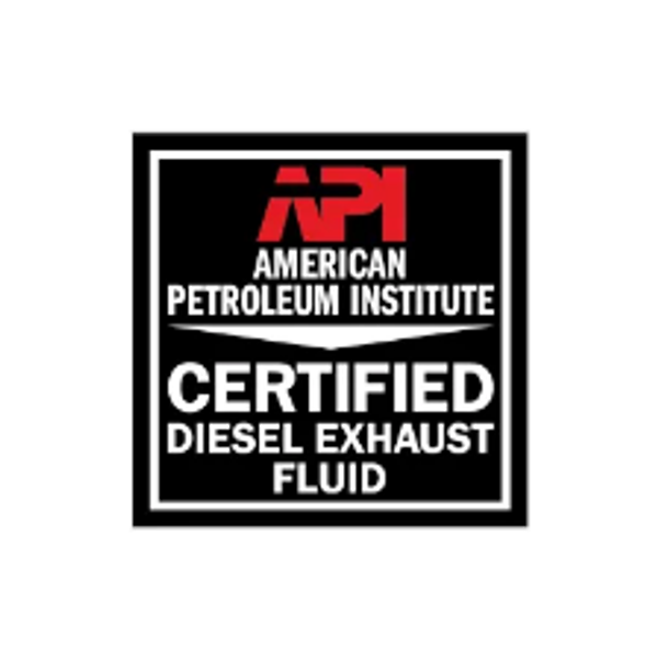 API Certified Diesel Exhaust Fluid certification mark