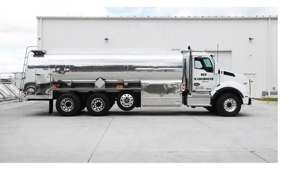 Bulk DEF Fluid delivery truck