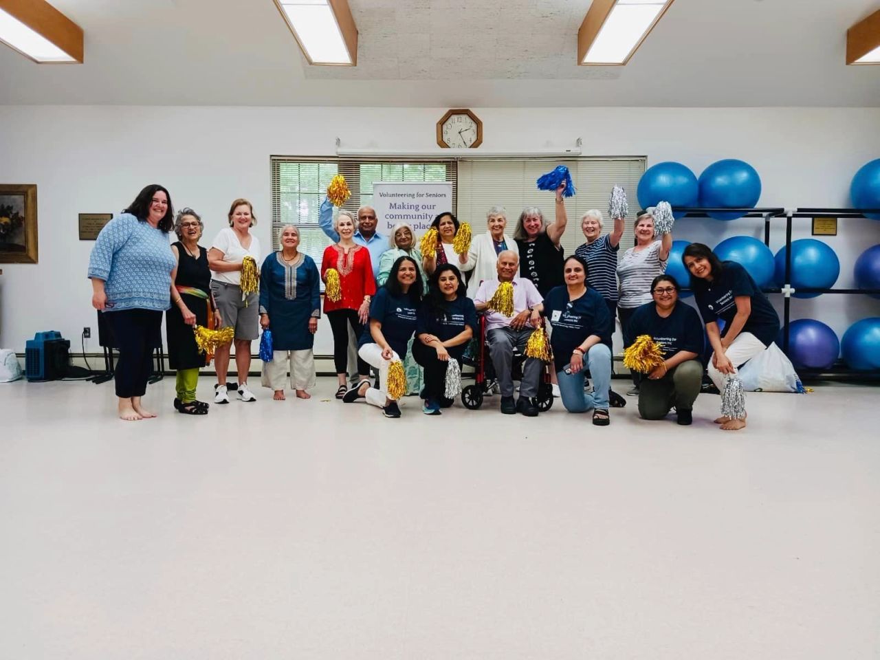 Group photo of participants at Mansfield COA dance workshop. Group photo of participants at Mansfield COA dance workshop.