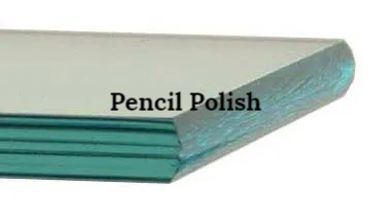 Image of flat polished edge