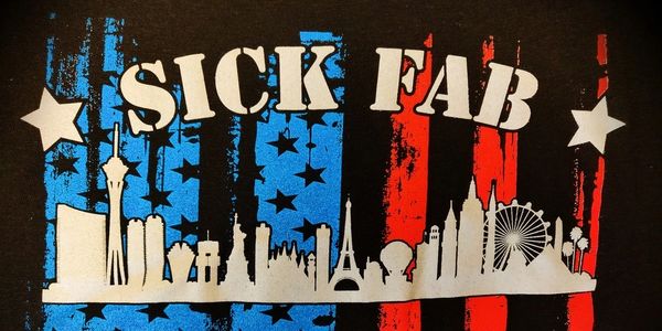 Sick Fab LLC Las Vegas City Logo