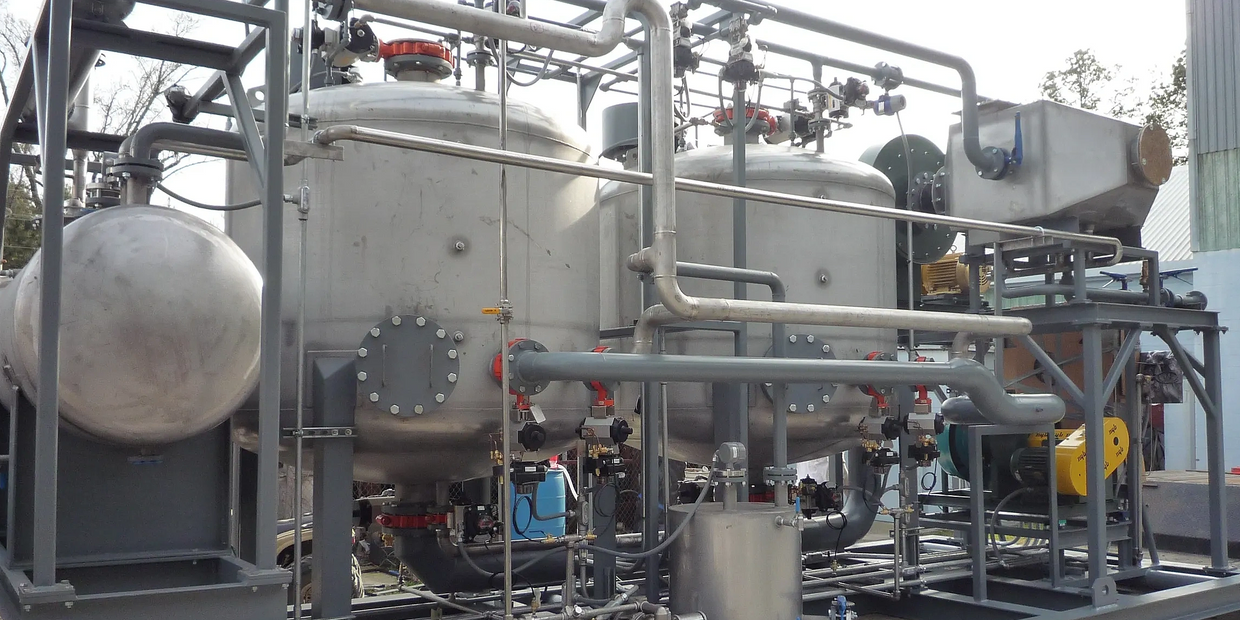 Solvent Recovery System using steam regenerable activated carbon.