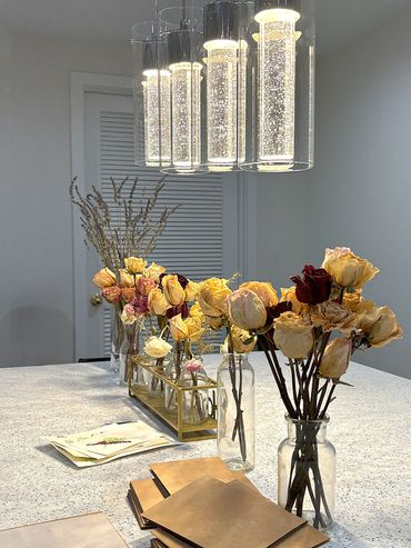 floral, lighting, interior design