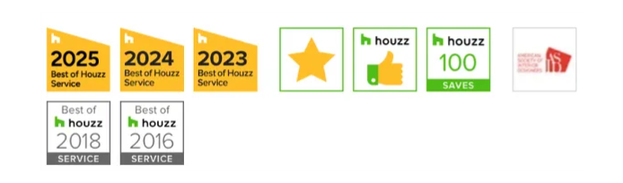 acknowledgements, recognized award-winning, certified, 5-star rated