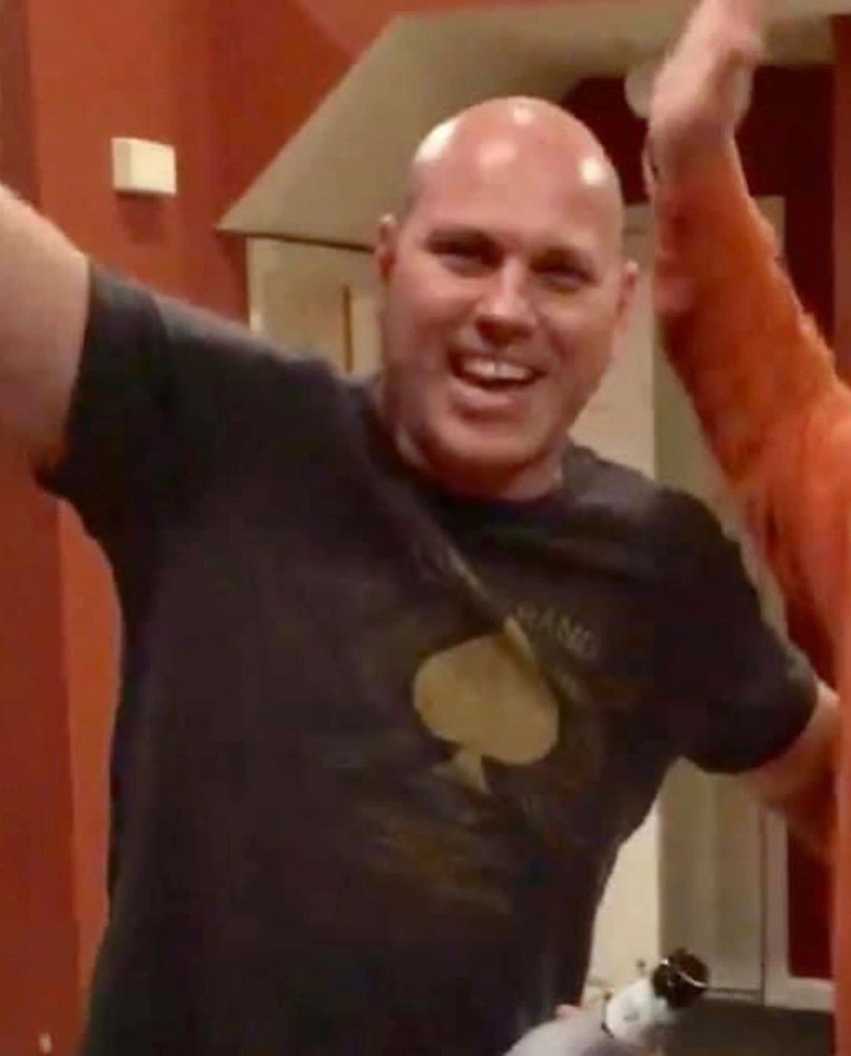 A picture of Brian enjoying and smiling