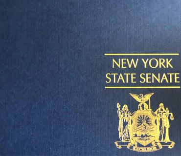 New York State Senate Proclamation presented to Erika L. Ewing