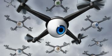 Keep observing from above with drone swarms