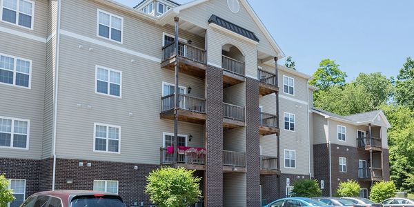 Wonderful spacious balconies in each apartment with a view