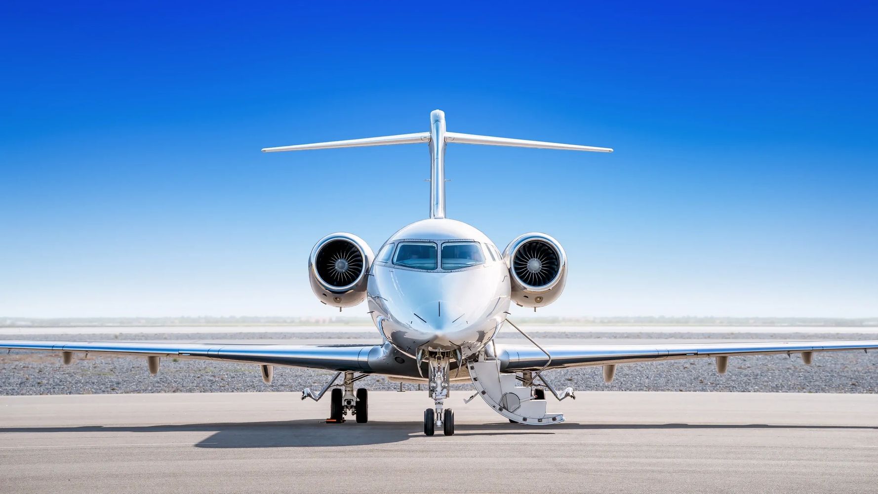 Perfect private jet detailing services.