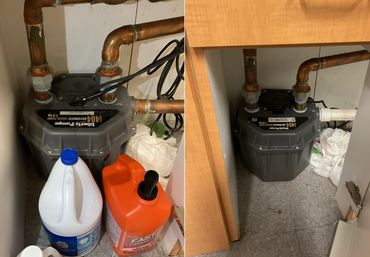 Under sink pump replacement for Airport