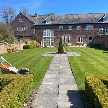 Lawn mowing in Sutton Coldfield by ABE Garden Services